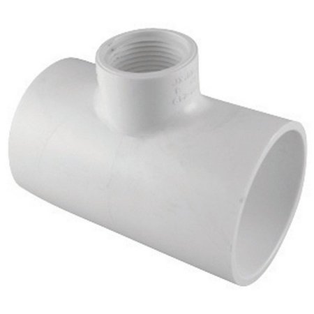 HOMECARE PVC 02401 5000 2 x 2 x 0.75 in. Reducing Tee HO154217